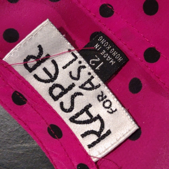 Gorgeous Woman Top by KASPER ASL Size 12..Comes with accent hankie - Picture 4 of 4